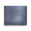 Ammoment - Python in Calcite Grey - Leather Bifold Wallet - Avvenice