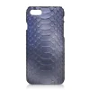 Ammoment - Python in Calcite Blue - Leather Cover - iPhone 8 / 7 - Avvenice