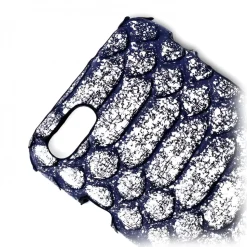 Ammoment - Python in Demeter Silver - Leather Cover - iPhone 8 / 7 - Avvenice