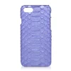 Ammoment - Python in Nacre Blue - Leather Cover - iPhone 8 / 7 - Avvenice