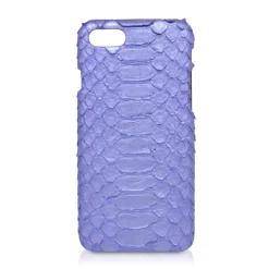 Ammoment - Python in Nacre Blue - Leather Cover - iPhone 8 / 7 - Avvenice