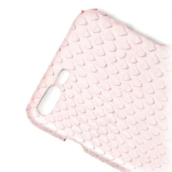 Ammoment - Python in Nacre Rose - Leather Cover - iPhone 8 Plus / 7 Plus - Avvenice