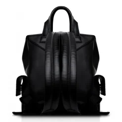 Ammoment - Python in NYX Blue - Leather Zane Small Backpack - Avvenice