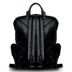 Ammoment - Python in Pepite Rose - Leather Zane Large Backpack - Avvenice