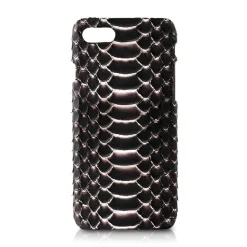 Ammoment - Python in Pepite Rose - Leather Cover - iPhone 8 / 7 - Avvenice