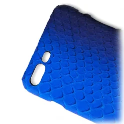 Ammoment - Python in Petale Blue - Leather Cover - iPhone 8 Plus / 7 Plus - Avvenice