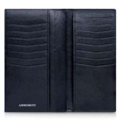 Ammoment - Python in Petale Blue - Leather Breast Wallet - Avvenice