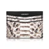Ammoment - Python in Roccia - Leather Credit Card Holder - Avvenice