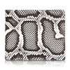 Ammoment - Python in Roccia - Leather Bifold Wallet - Avvenice