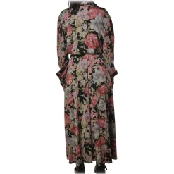 Aniye By - Long Dress in Floral Pattern - Multicolor - Dress - Made in Italy - Luxury Exclusive Collection - Avvenice