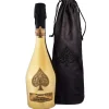 Armand de Brignac Champagne - Brut Gold - Magnum - Velvet Bag - Pinot Noir - Luxury Limited Edition - 1,5 l - Avvenice
