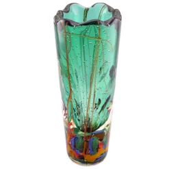 Ars Cenedese Murano - Acquario Vase - Handcrafted Venetian Vase Handmade by Venetian Glassmasters - High Quality Luxury - Avvenice