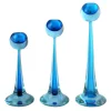 Ars Cenedese Murano - Set of Sommerso Candlesticks - Bicolor Blue - Candlesticks Handmade by Venetian Glassmasters - Luxury - Avvenice