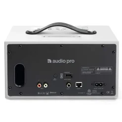 Audio Pro - Addon C5A - Alexa - White - Multiroom Speaker - WLAN Multi-Room - Airplay, Stereo, Bluetooth, Wireless, WiFi - Avvenice
