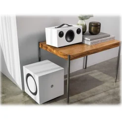 Audio Pro - Addon C5A - Alexa - White - Multiroom Speaker - WLAN Multi-Room - Airplay, Stereo, Bluetooth, Wireless, WiFi - Avvenice
