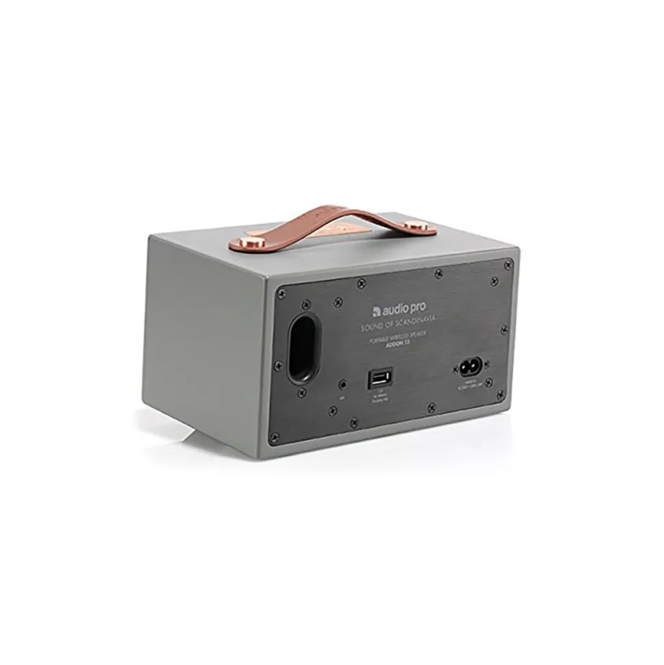 Audio Pro - Addon T3 - Grey - High Quality Speaker - Wireless Portable Speaker - USB, Stereo, Bluetooth, Wireless - Avvenice