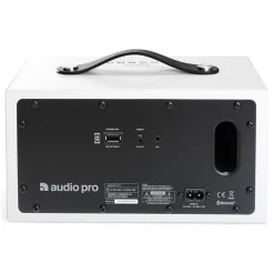 Audio Pro - Addon T5 - White - High Quality Speaker - Powered Wireless Speaker - USB, Stereo, Bluetooth, Wireless - Avvenice