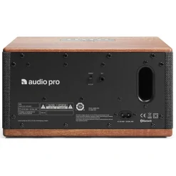 Audio Pro - BT5 - Walnut - High Quality Speaker - Bluetooth 4.0 - Wireless - USB - Avvenice