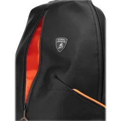 Automobili Lamborghini - Backpack - Black - Made in Italy - Luxury Exclusive Collection - Avvenice