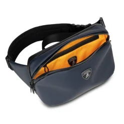 Automobili Lamborghini - Bodybag - Blue - Made in Italy - Luxury Exclusive Collection - Avvenice