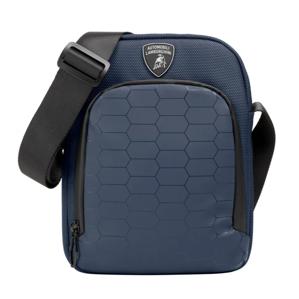 Automobili Lamborghini - Bodybag - Blue - Made in Italy - Luxury Exclusive Collection - Avvenice