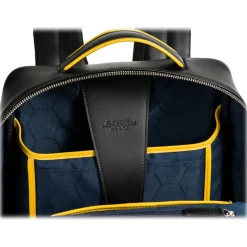 Automobili Lamborghini - Backpack - Black - Made in Italy - Luxury Exclusive Collection - Avvenice