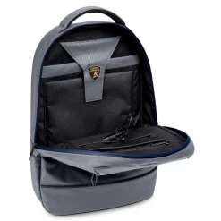 Automobili Lamborghini - Backpack - Grey - Made in Italy - Luxury Exclusive Collection - Avvenice