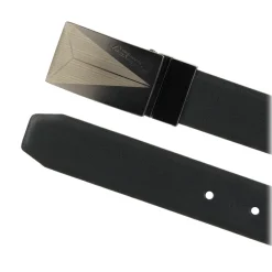 Automobili Lamborghini - Belt - Black and Dark Brown - Made in Italy - Luxury Exclusive Collection - Avvenice