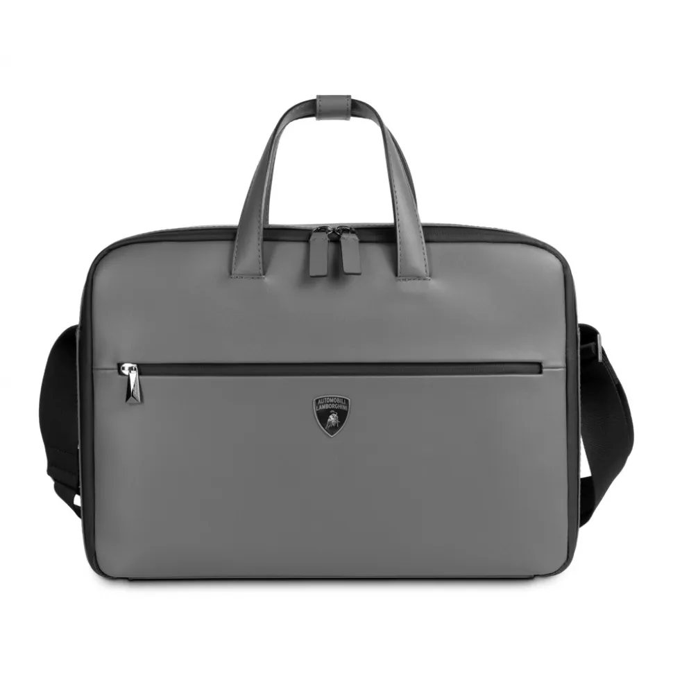 Automobili Lamborghini - Briefcase - Grey - Made in Italy - Luxury Exclusive Collection - Avvenice