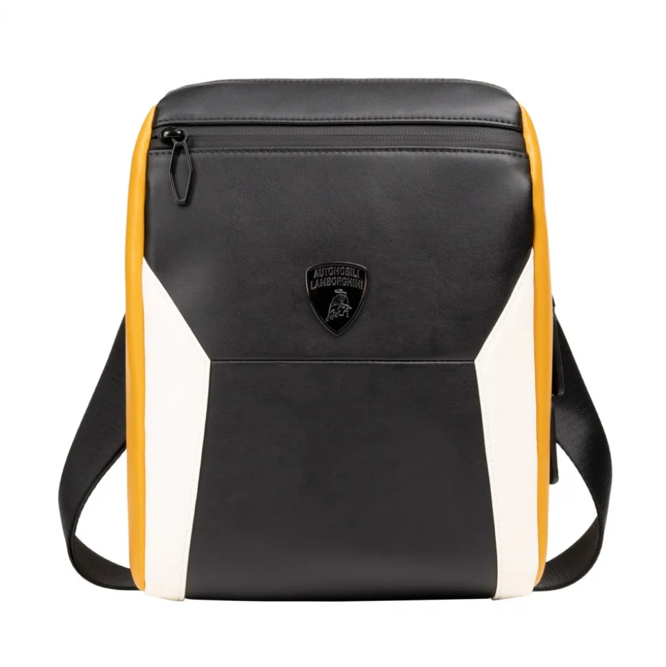 Automobili Lamborghini - Bodybag - Black- Made in Italy - Luxury Exclusive Collection - Avvenice