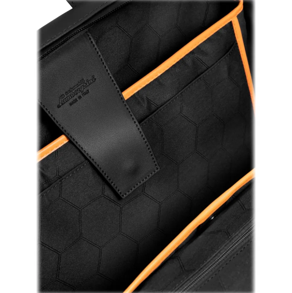 Automobili Lamborghini - Briefcase - Black - Made in Italy - Luxury Exclusive Collection - Avvenice