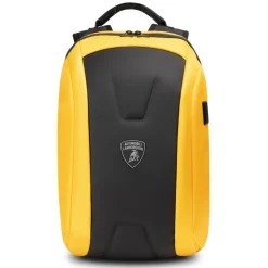 Automobili Lamborghini - Backpack - Yellow - Made in Italy - Luxury Exclusive Collection - Avvenice