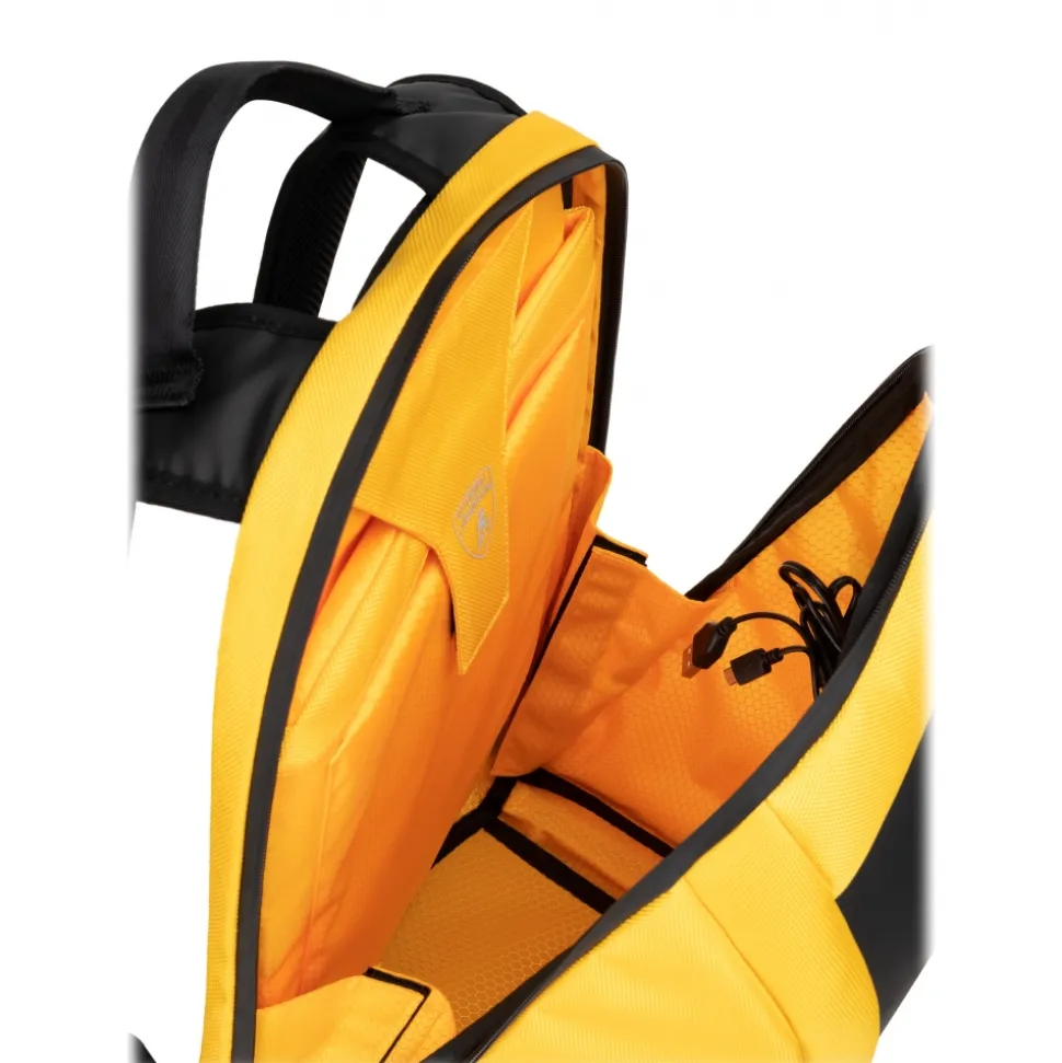 Automobili Lamborghini - Backpack - Yellow - Made in Italy - Luxury Exclusive Collection - Avvenice