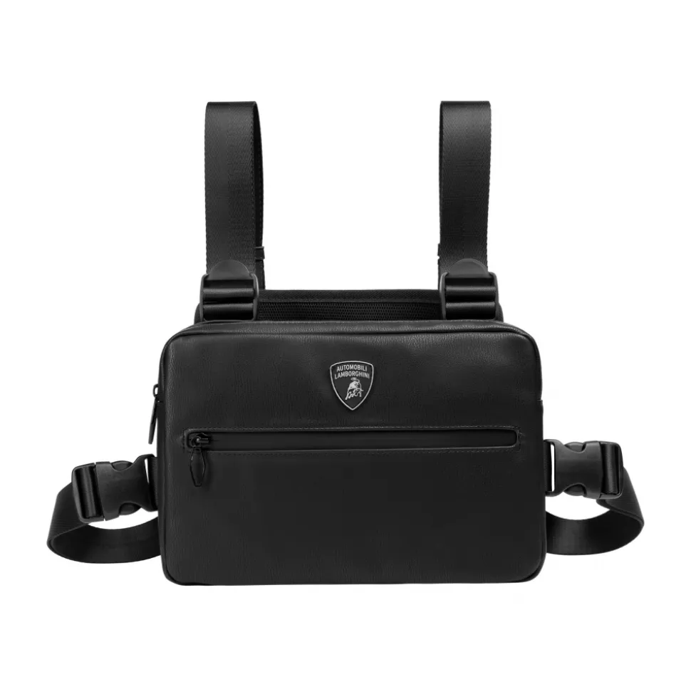 Automobili Lamborghini - Bodybag - Black - Made in Italy - Luxury Exclusive Collection - Avvenice