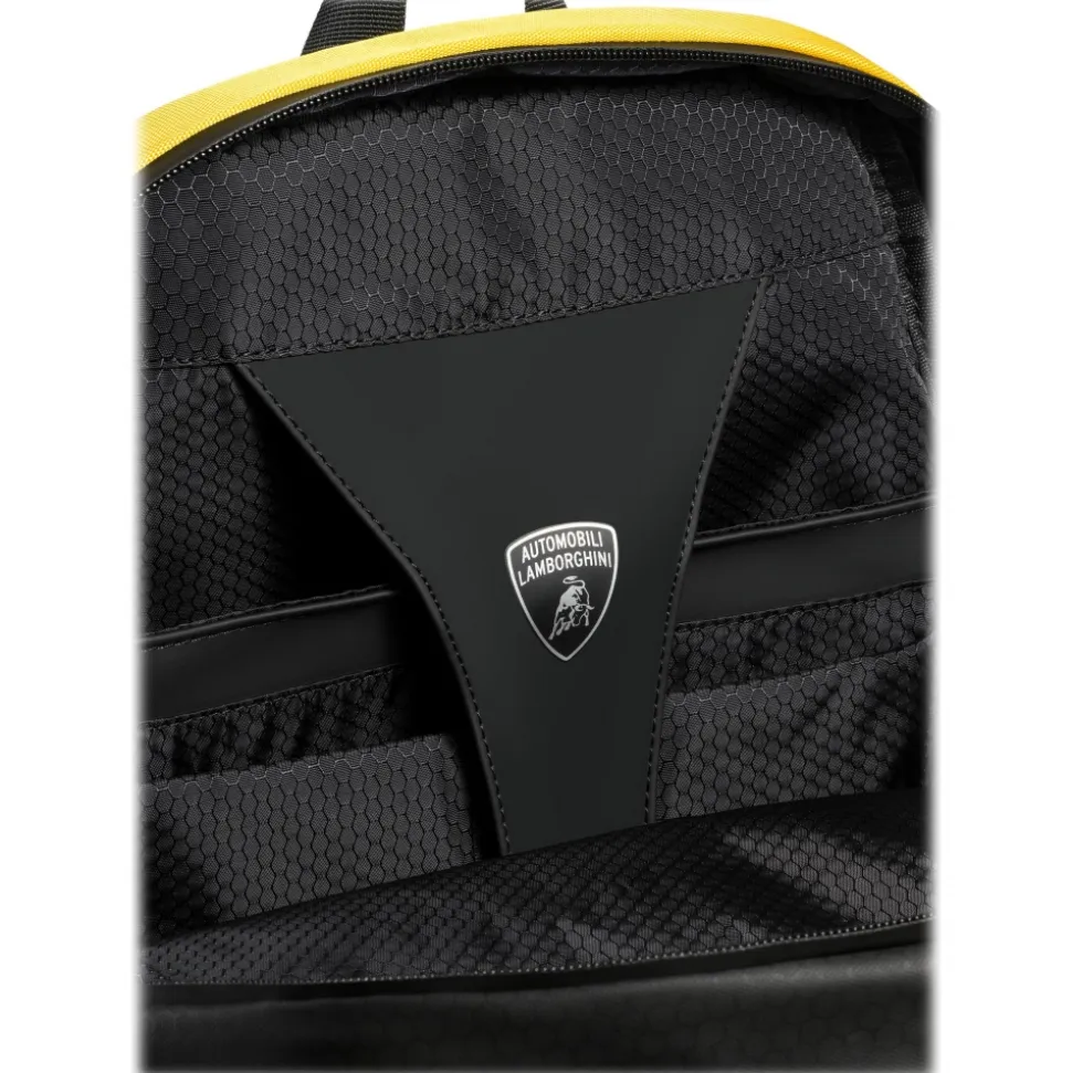 Automobili Lamborghini - Backpack - Yellow - Made in Italy - Luxury Exclusive Collection - Avvenice