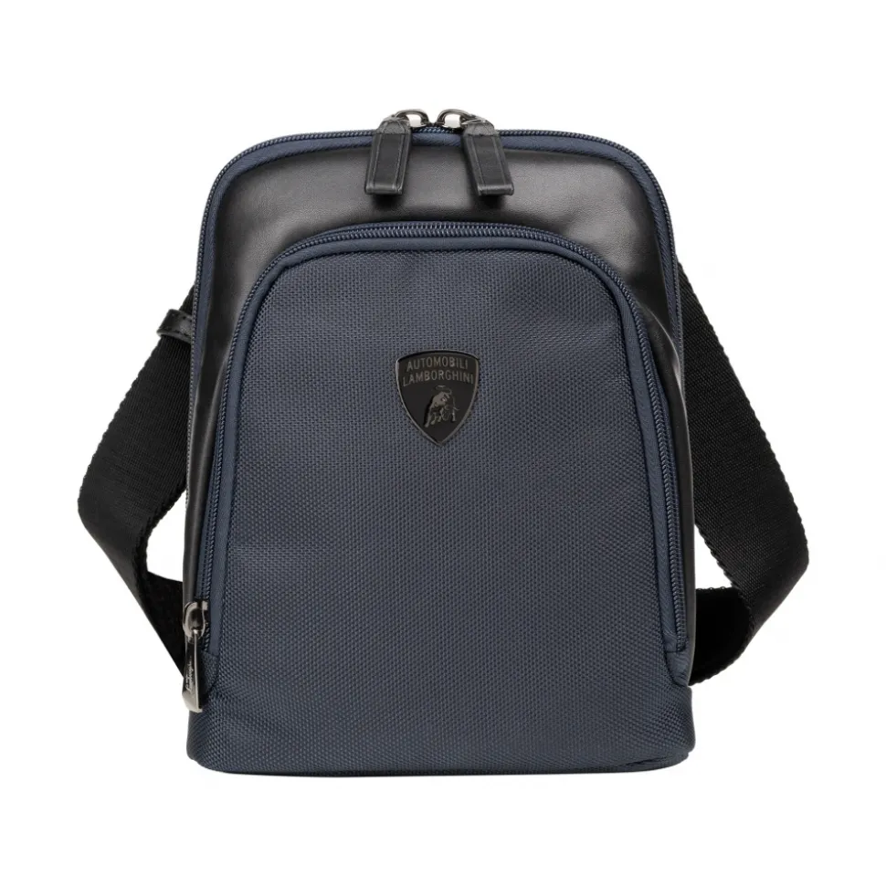 Automobili Lamborghini - Bodybag - Blue - Made in Italy - Luxury Exclusive Collection - Avvenice
