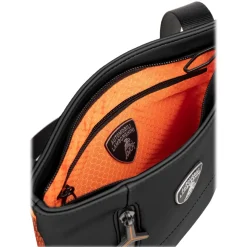 Automobili Lamborghini - Bodybag - Black - Made in Italy - Luxury Exclusive Collection - Avvenice