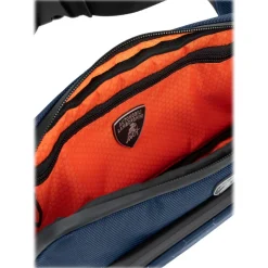 Automobili Lamborghini - Bodybag - Blue - Made in Italy - Luxury Exclusive Collection - Avvenice
