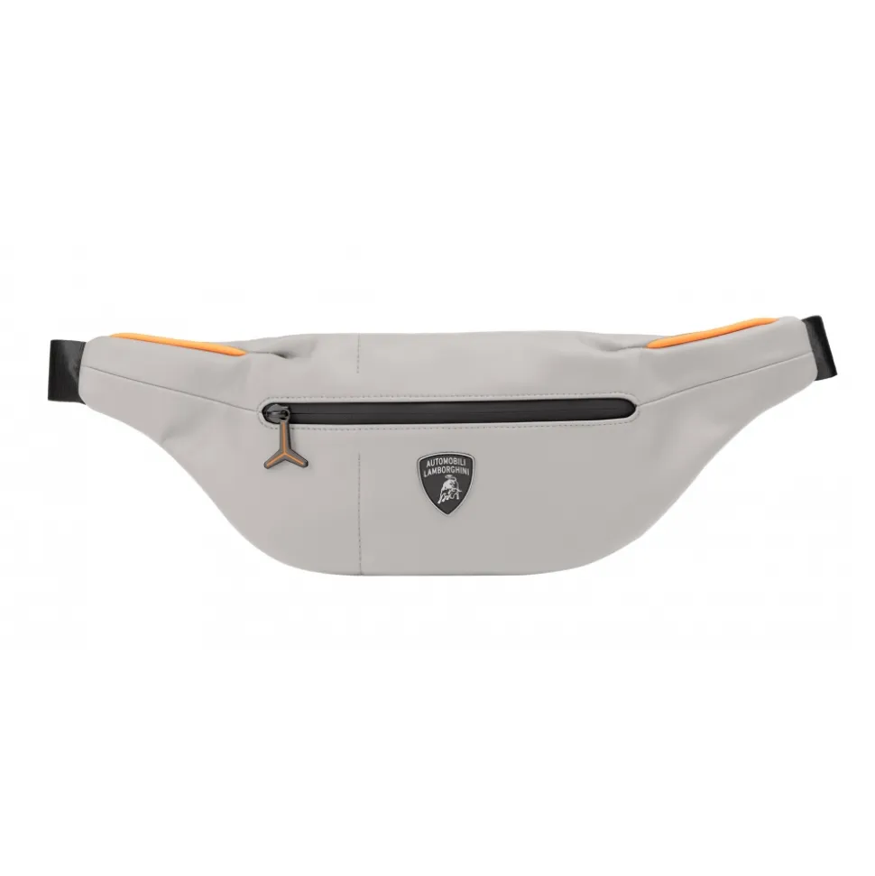Automobili Lamborghini - Bodybag - Grey - Made in Italy - Luxury Exclusive Collection - Avvenice
