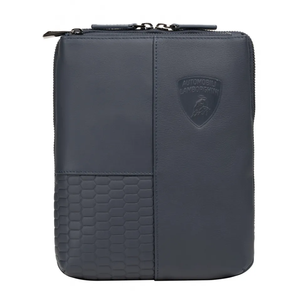 Automobili Lamborghini - Bodybag - Blue - Made in Italy - Luxury Exclusive Collection - Avvenice