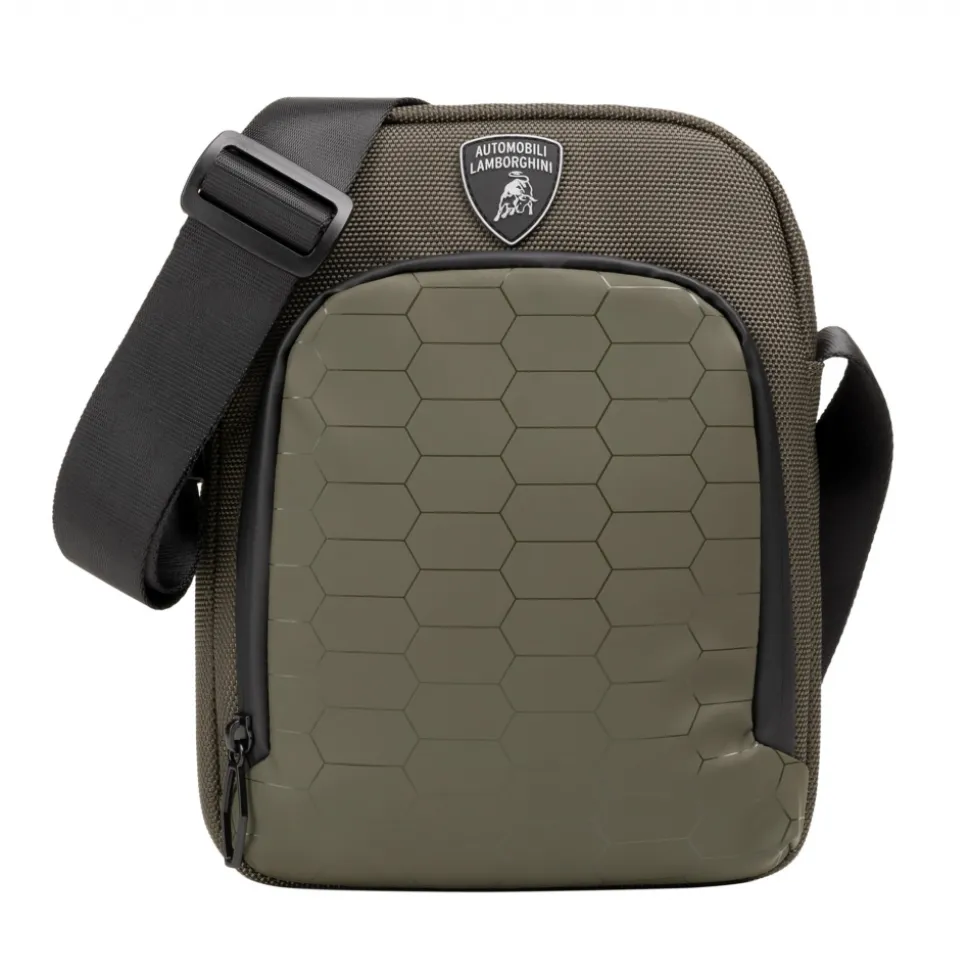 Automobili Lamborghini - Bodybag - Green - Made in Italy - Luxury Exclusive Collection - Avvenice