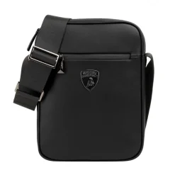 Automobili Lamborghini - Bodybag - Black - Made in Italy - Luxury Exclusive Collection - Avvenice