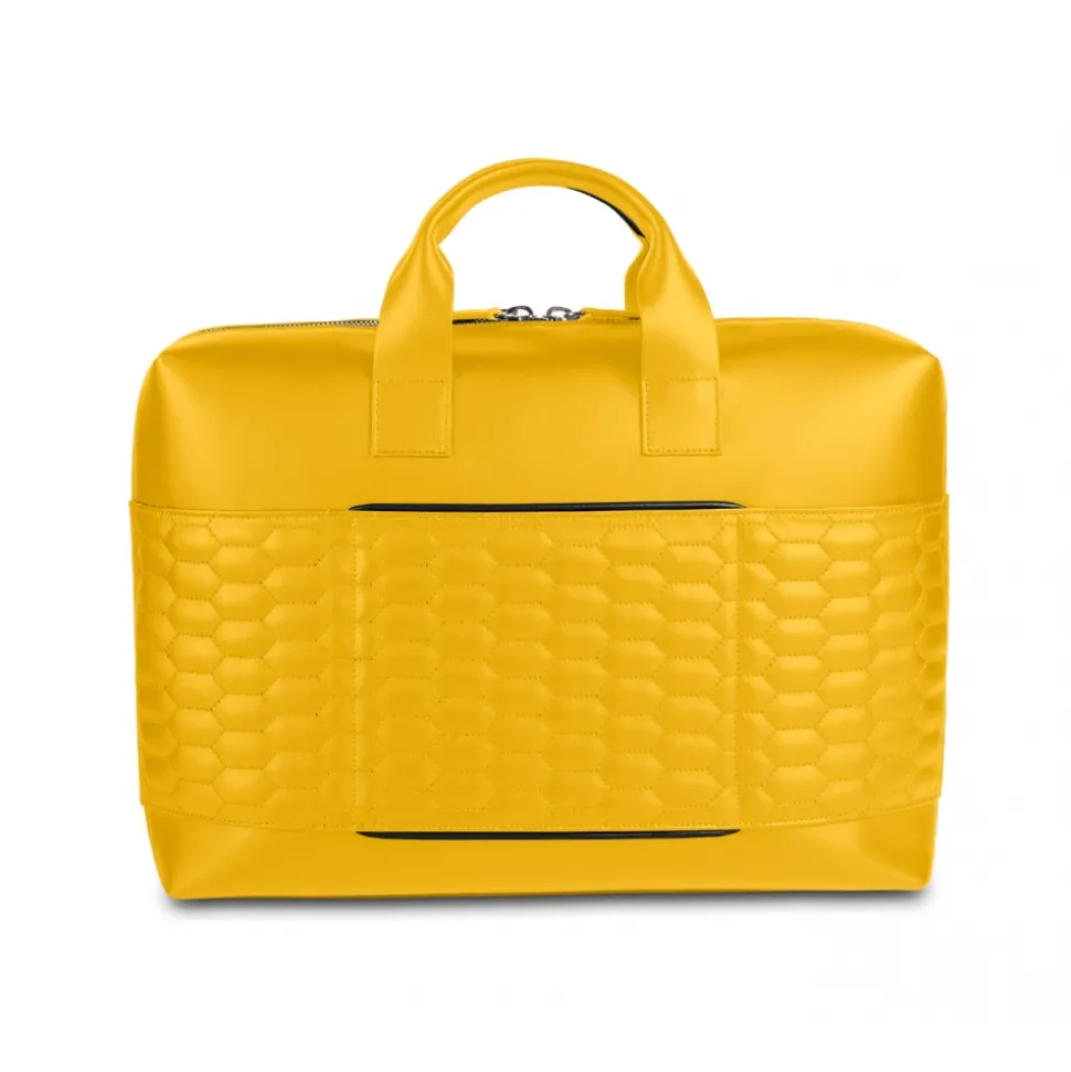 Automobili Lamborghini - Briefcase - Yellow - Made in Italy - Luxury Exclusive Collection - Avvenice
