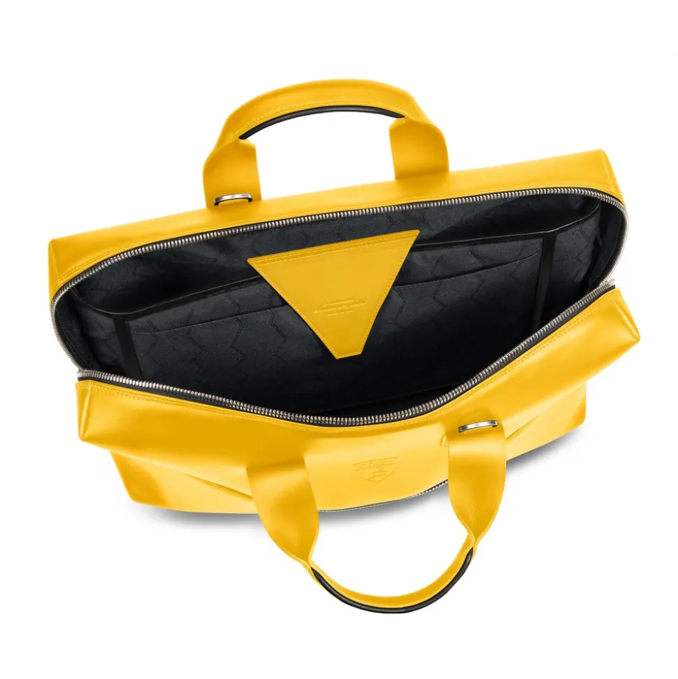Automobili Lamborghini - Briefcase - Yellow - Made in Italy - Luxury Exclusive Collection - Avvenice