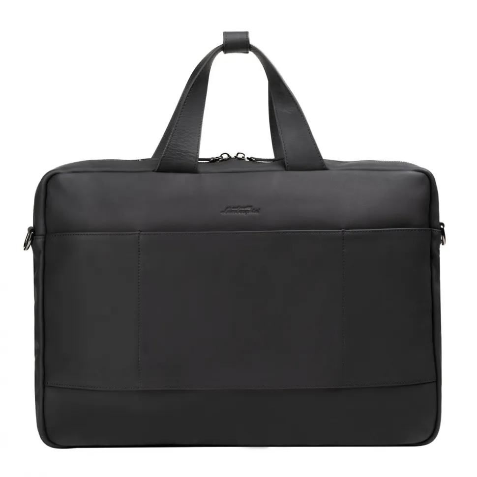 Automobili Lamborghini - Briefcase - Black - Made in Italy - Luxury Exclusive Collection - Avvenice