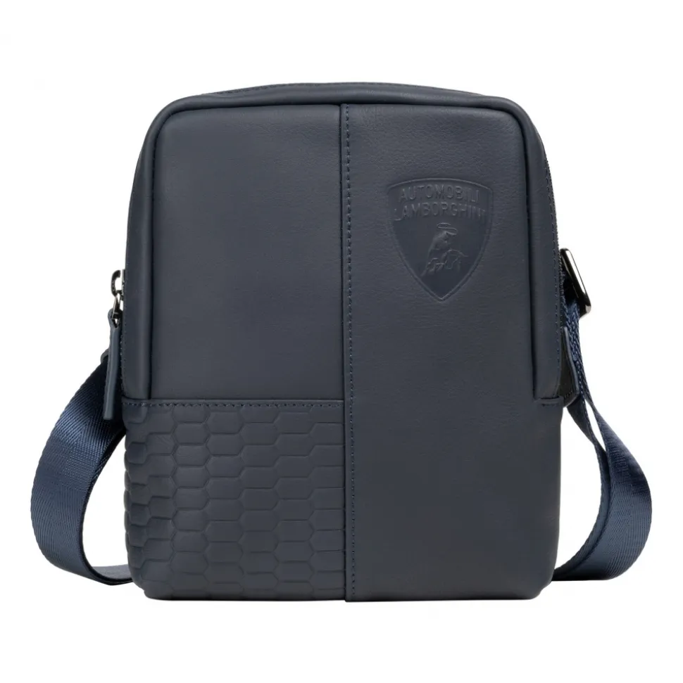 Automobili Lamborghini - Bodybag - Blue - Made in Italy - Luxury Exclusive Collection - Avvenice