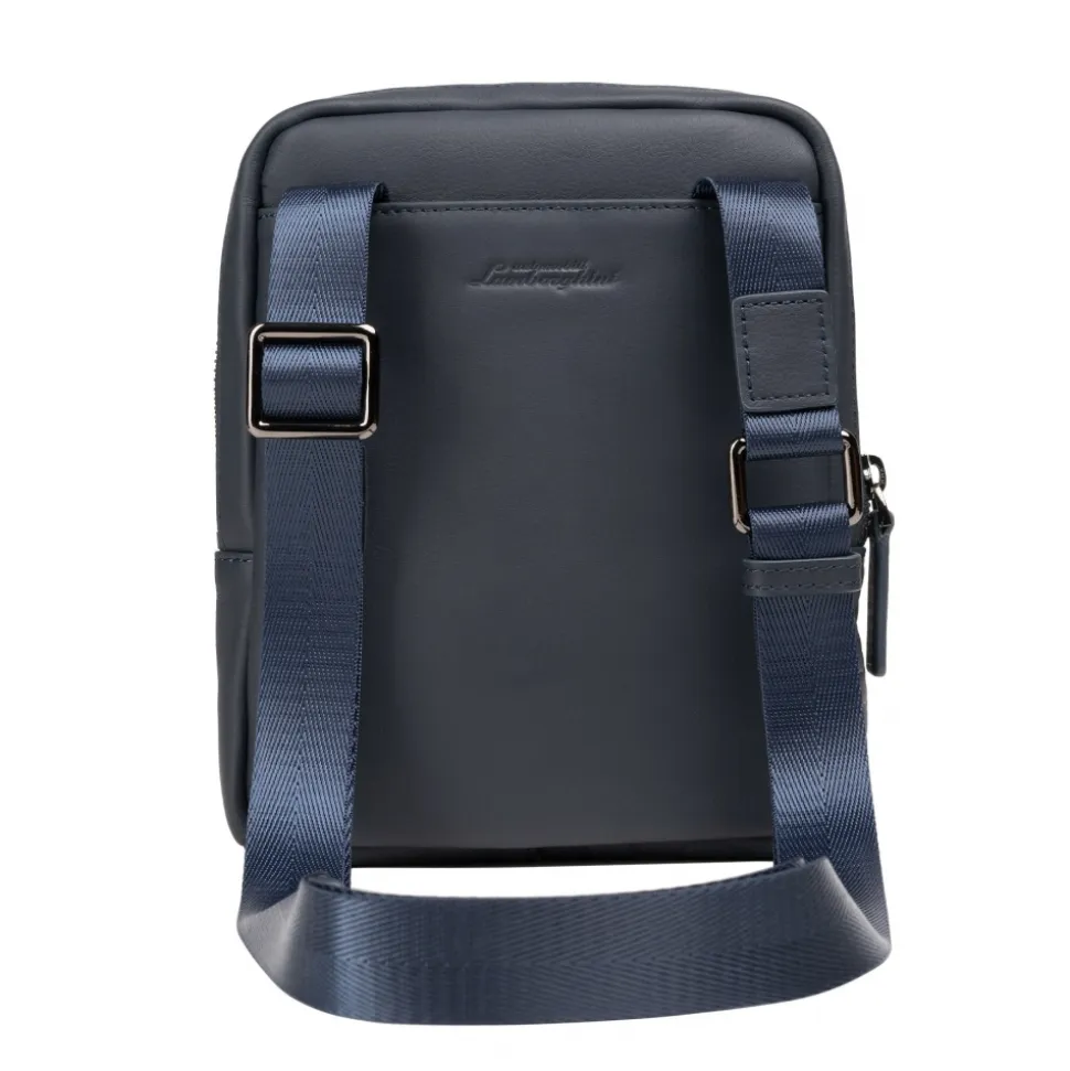Automobili Lamborghini - Bodybag - Blue - Made in Italy - Luxury Exclusive Collection - Avvenice