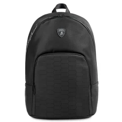Automobili Lamborghini - Backpack - Black - Made in Italy - Luxury Exclusive Collection - Avvenice