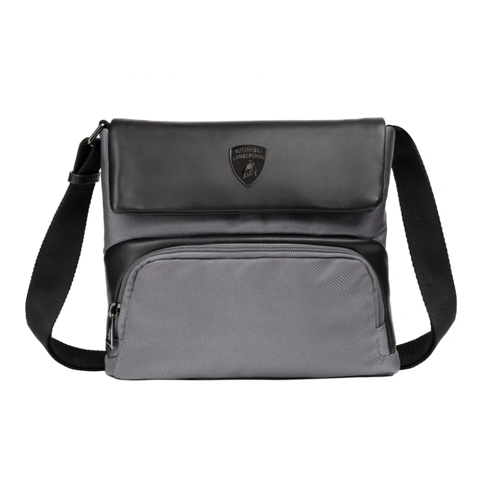 Automobili Lamborghini - Bodybag - Grey - Made in Italy - Luxury Exclusive Collection - Avvenice