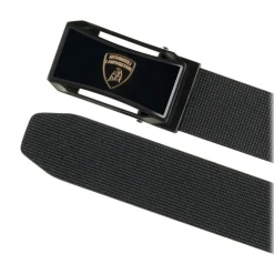 Automobili Lamborghini - Belt - Black and Dark Brown - Made in Italy - Luxury Exclusive Collection - Avvenice